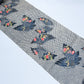 Vintage Chirimen Silk Kimono Fabric Sold By The Metre