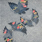 Vintage Chirimen Silk Kimono Fabric Sold By The Metre