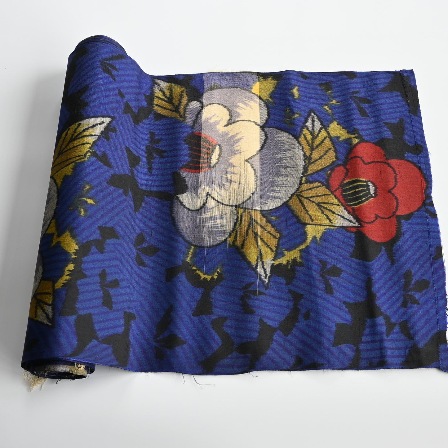 Antique Meisen Silk Kimono Fabric Sold By The Metre