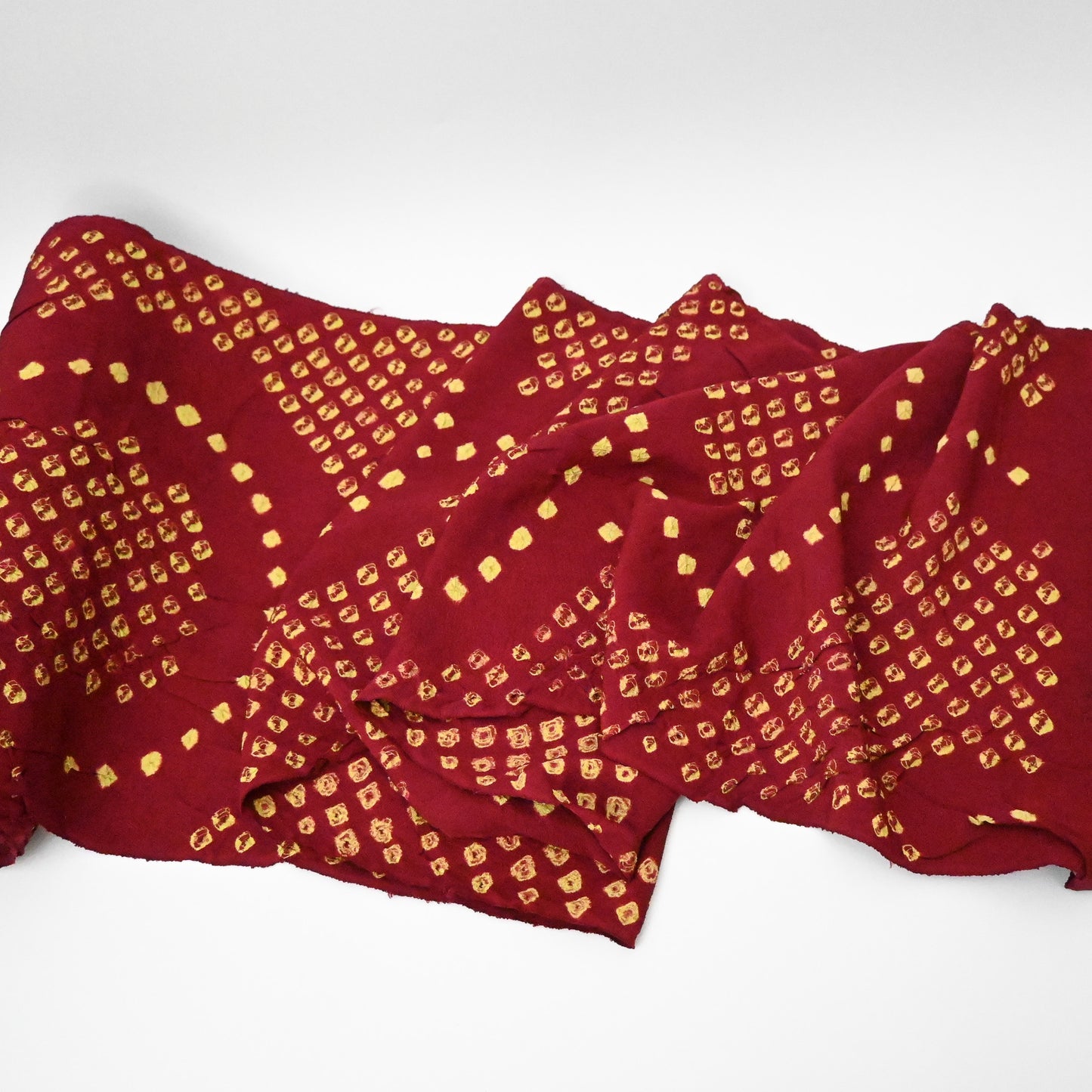 Vintage Shibori Silk Kimono Fabric Sold By The Metre