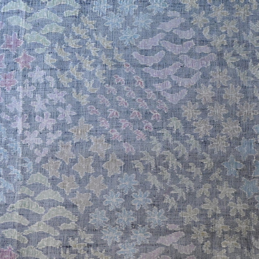 Vintage Tsumugi Silk Kimono Fabric Piece