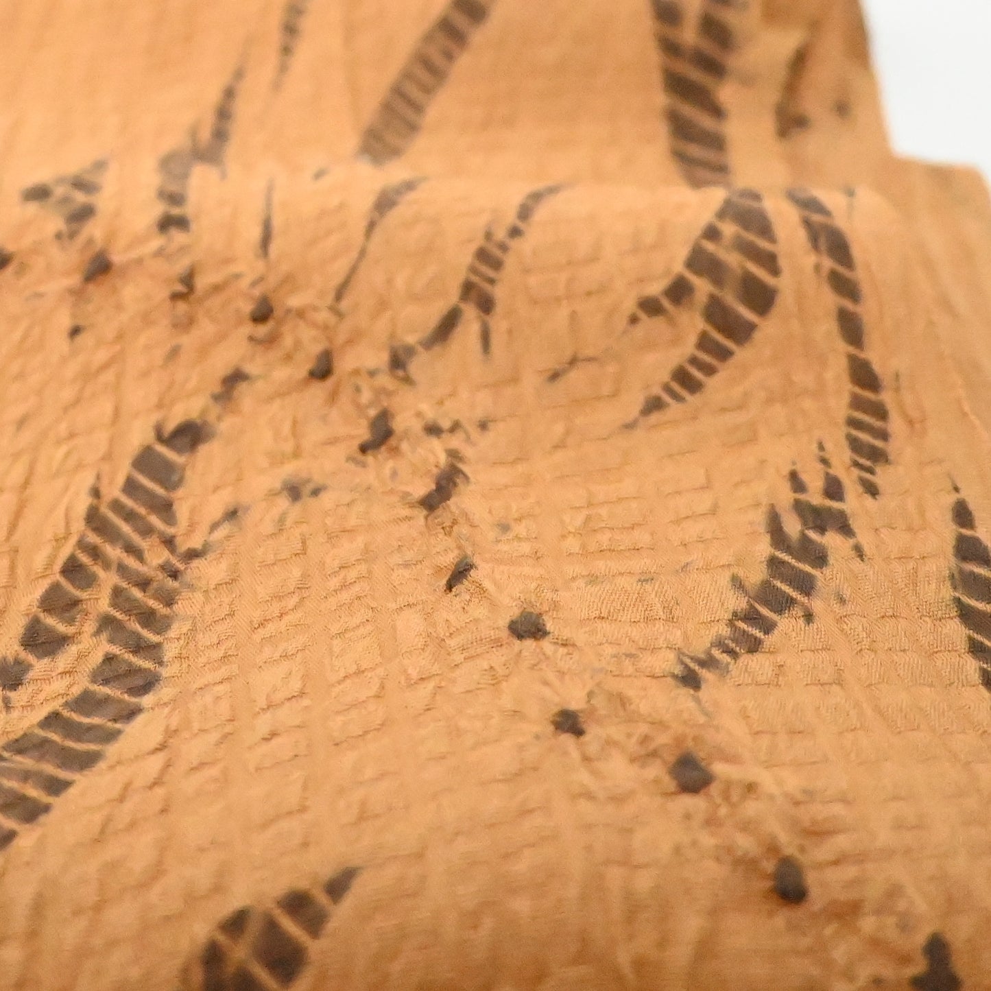 Vintage Shibori Silk Kimono Fabric Piece