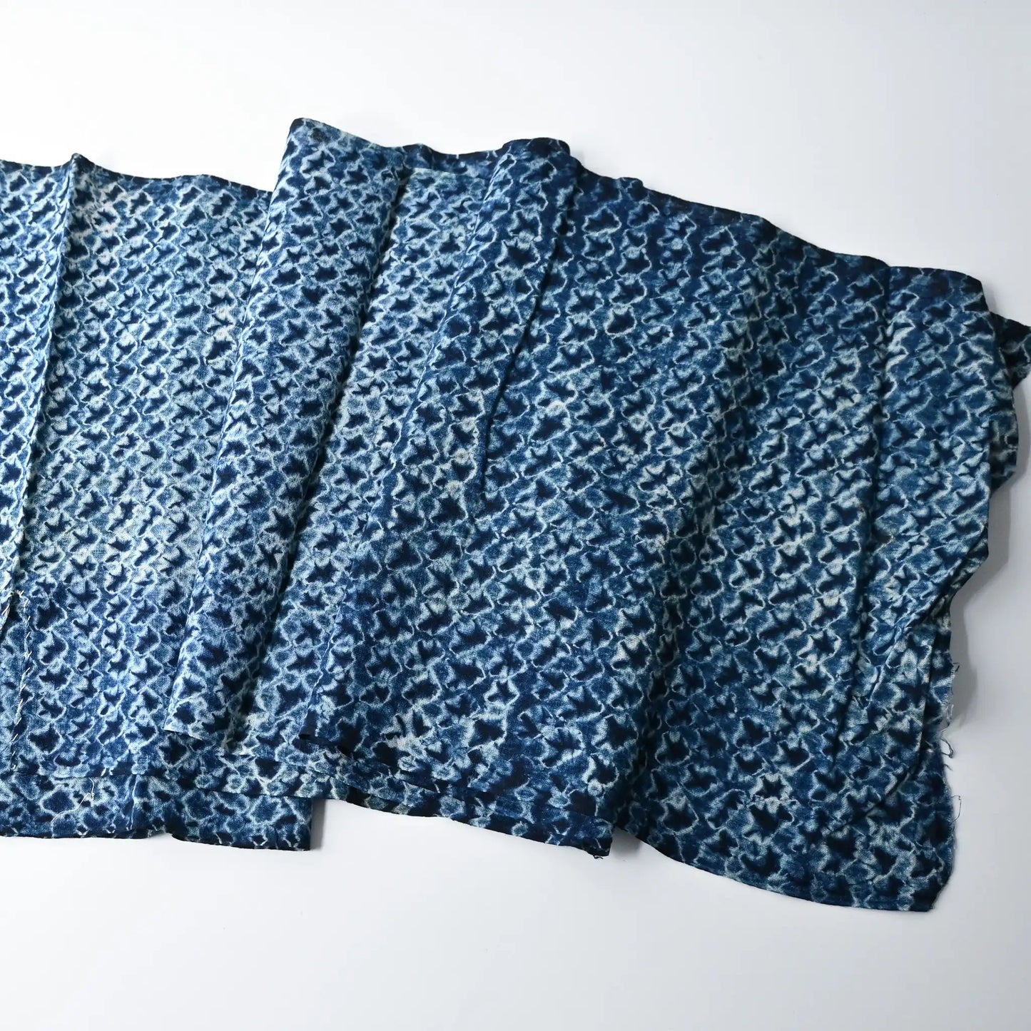 Vintage Indigo Miura Shibori Cotton