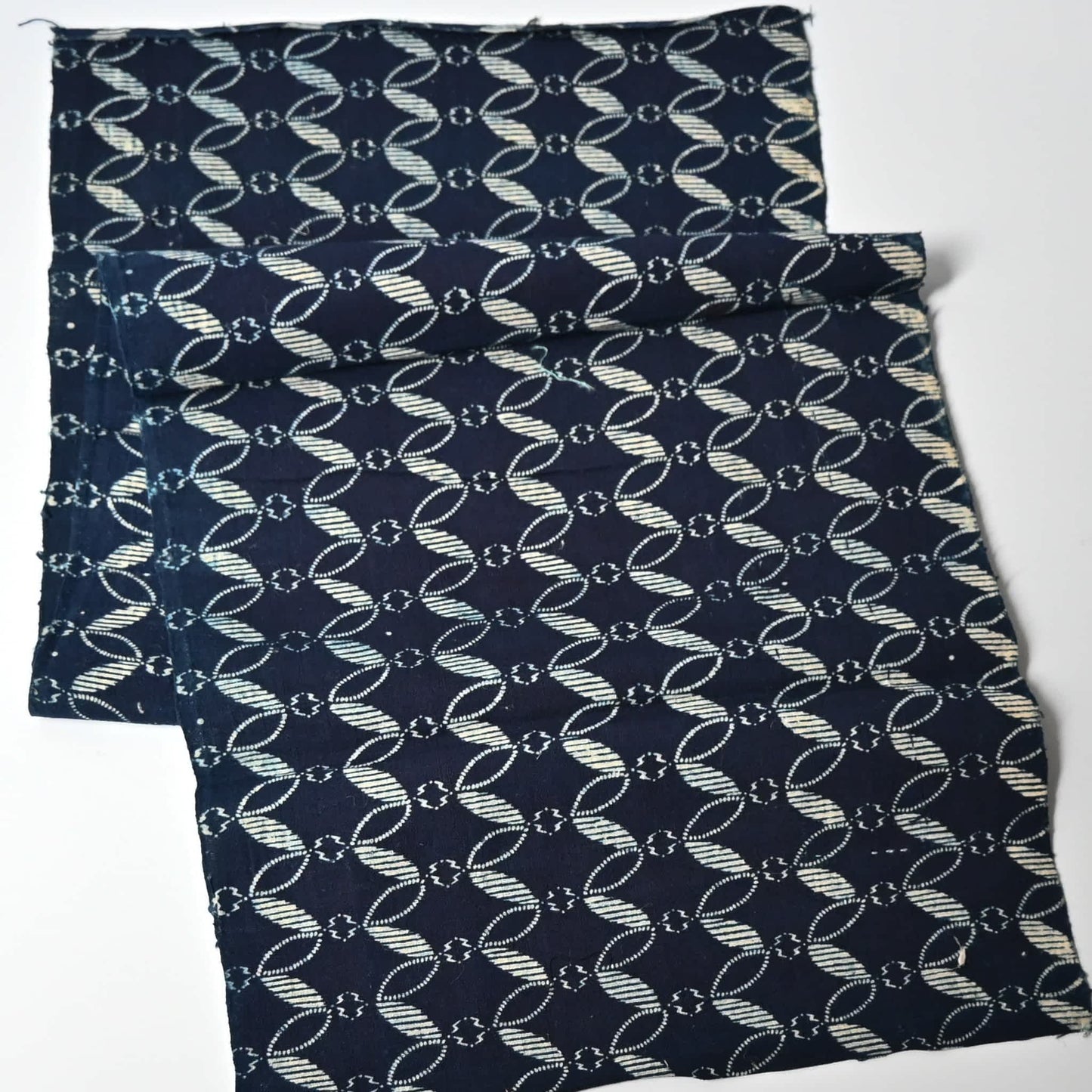 Antique Indigo Katazome Cotton