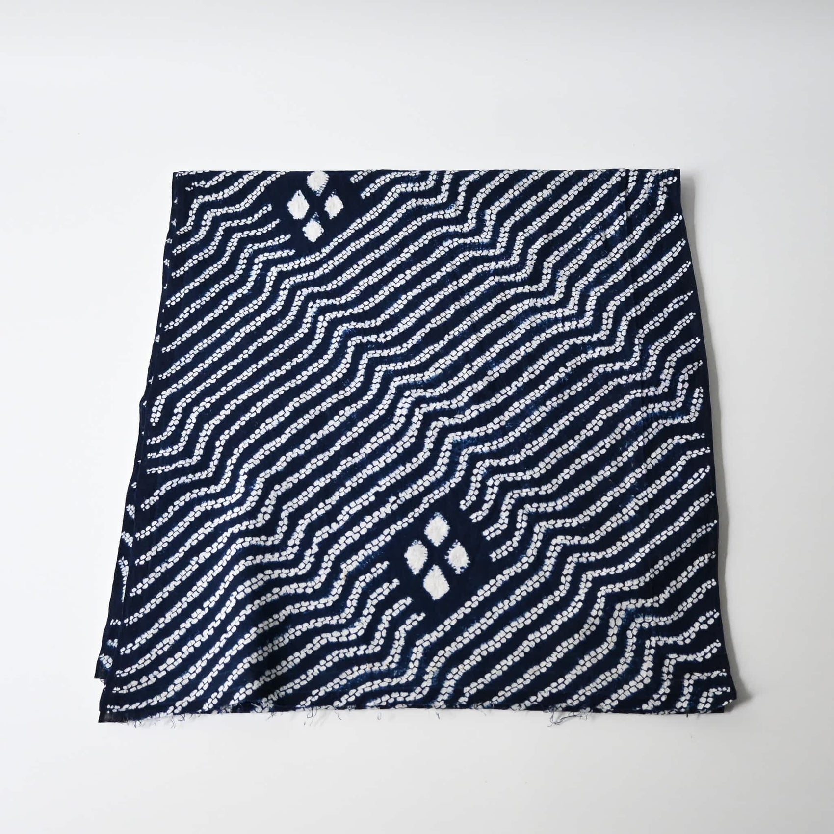 Vintage Indigo Arimatsu Shibori Cotton Piece