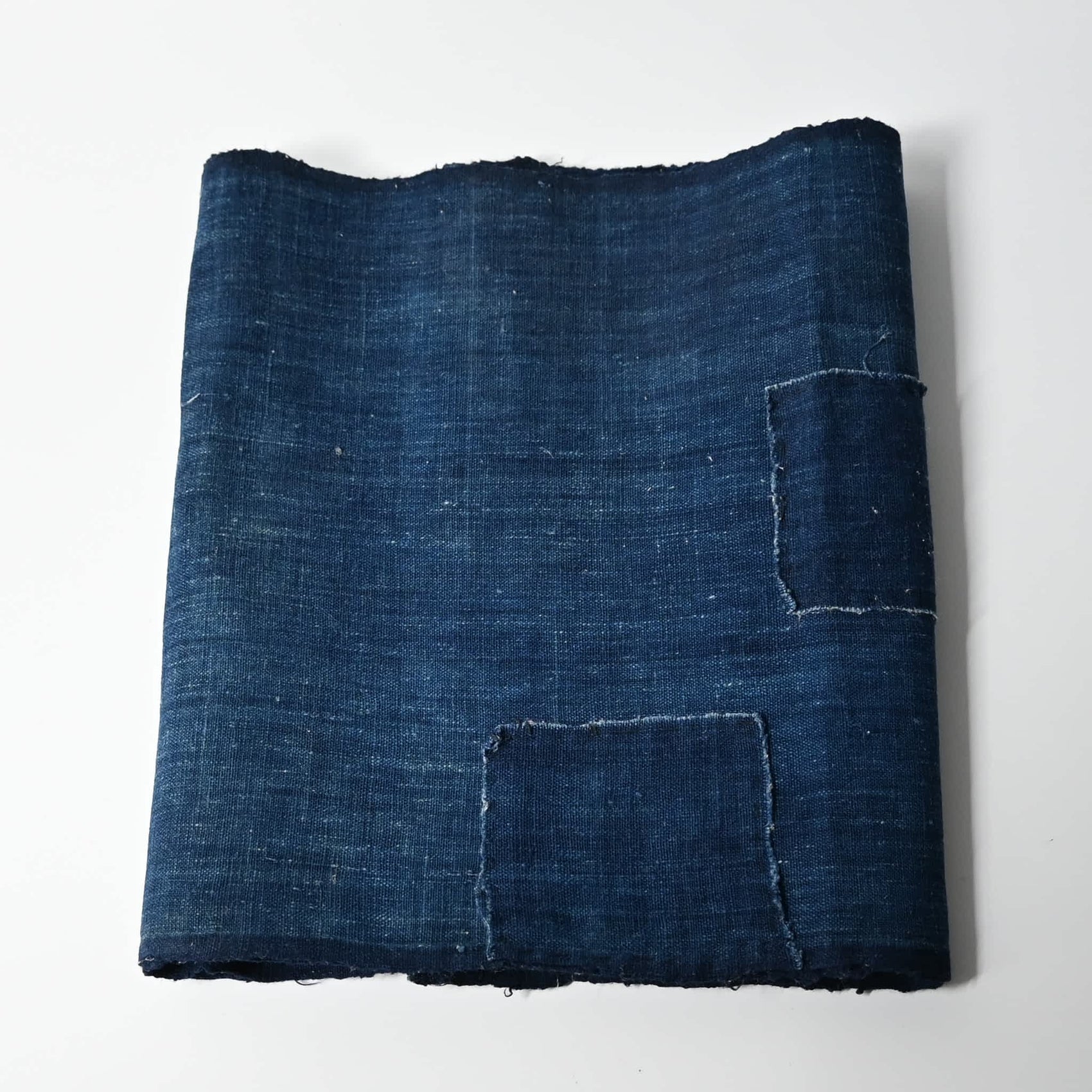 Vintage Plain Indigo Cotton