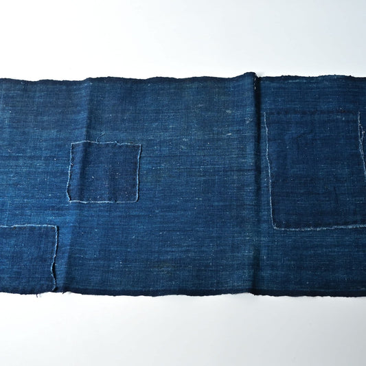 Vintage Plain Indigo Cotton