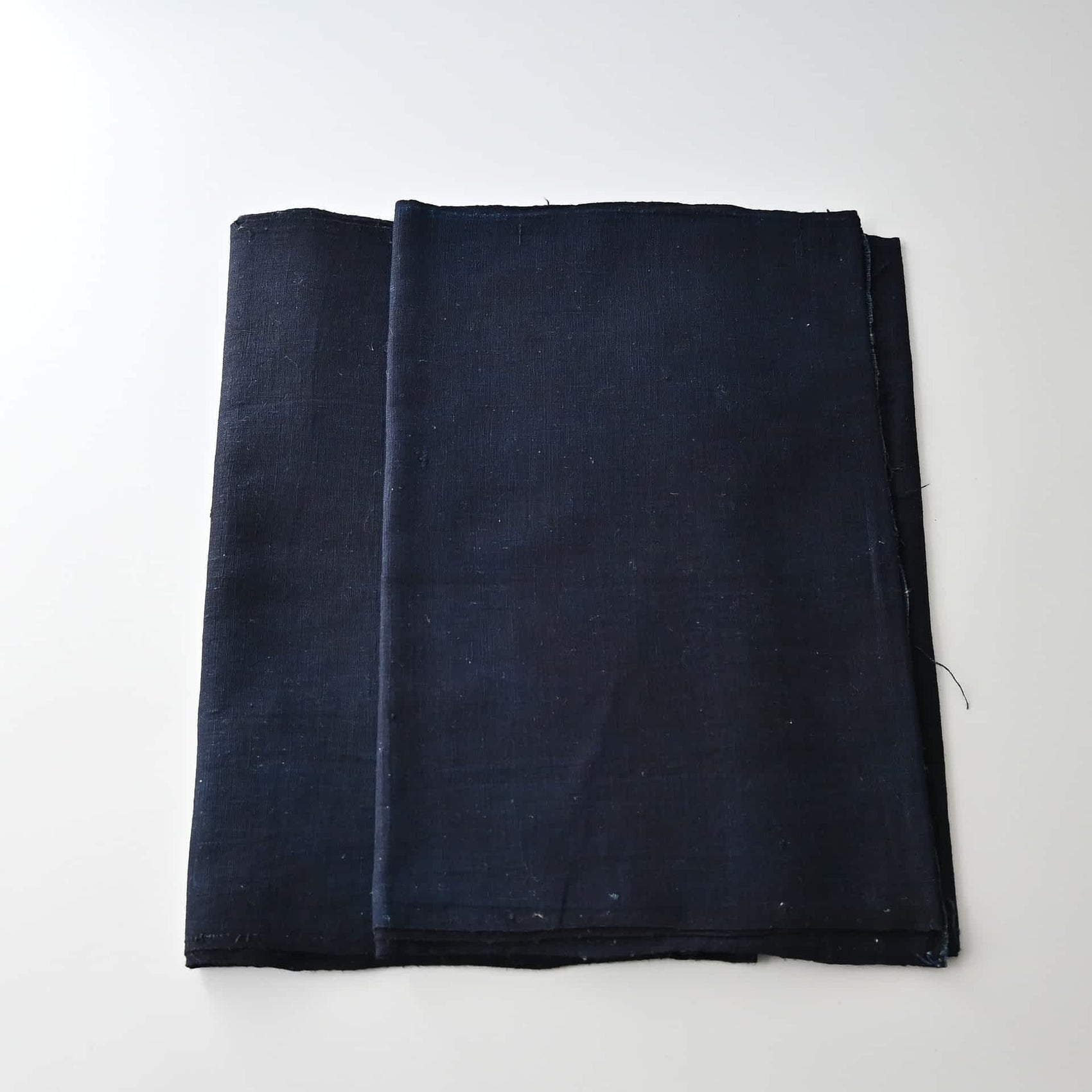 Vintage Plain Indigo Cotton