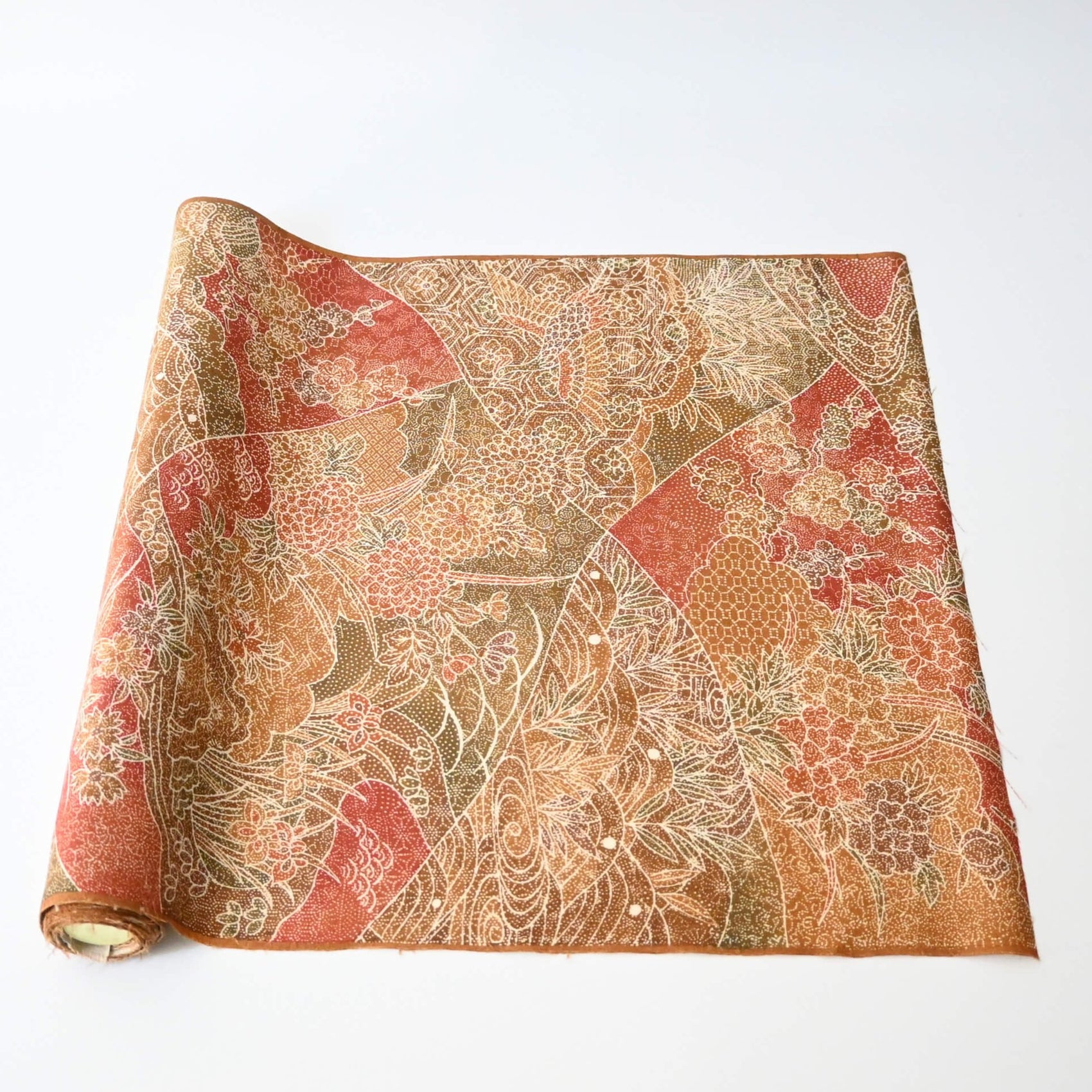 Vintage Silk Kimono Fabric Sold By The Metre