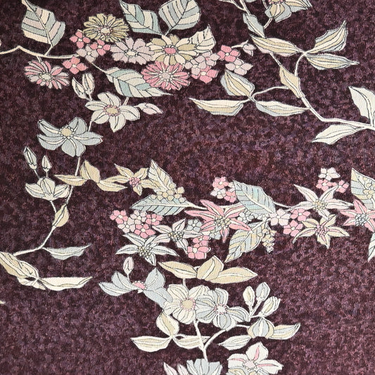 Vintage Silk Kimono Fabric Sold By The Metre