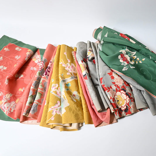 Rare Vintage Kimono Sample Roll 'Somemihon'