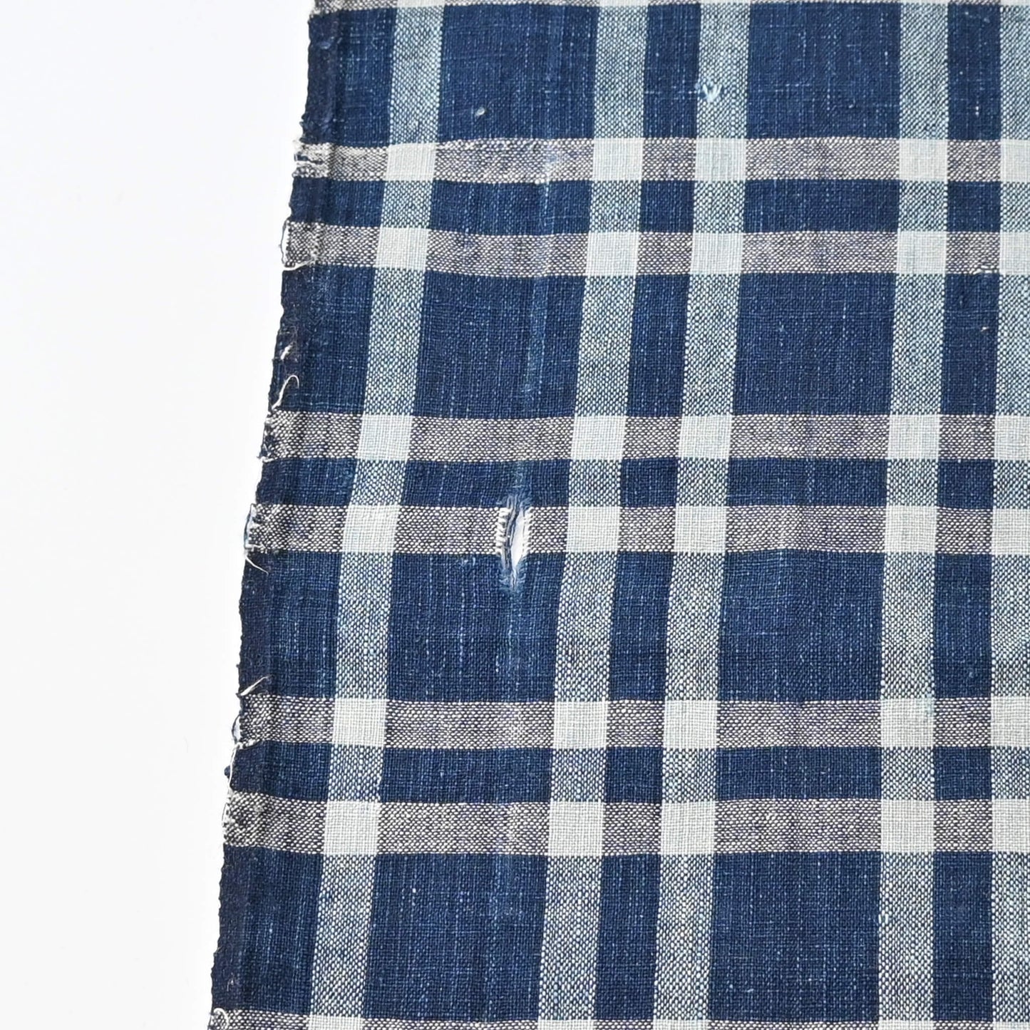 Vintage Indigo Check Cotton