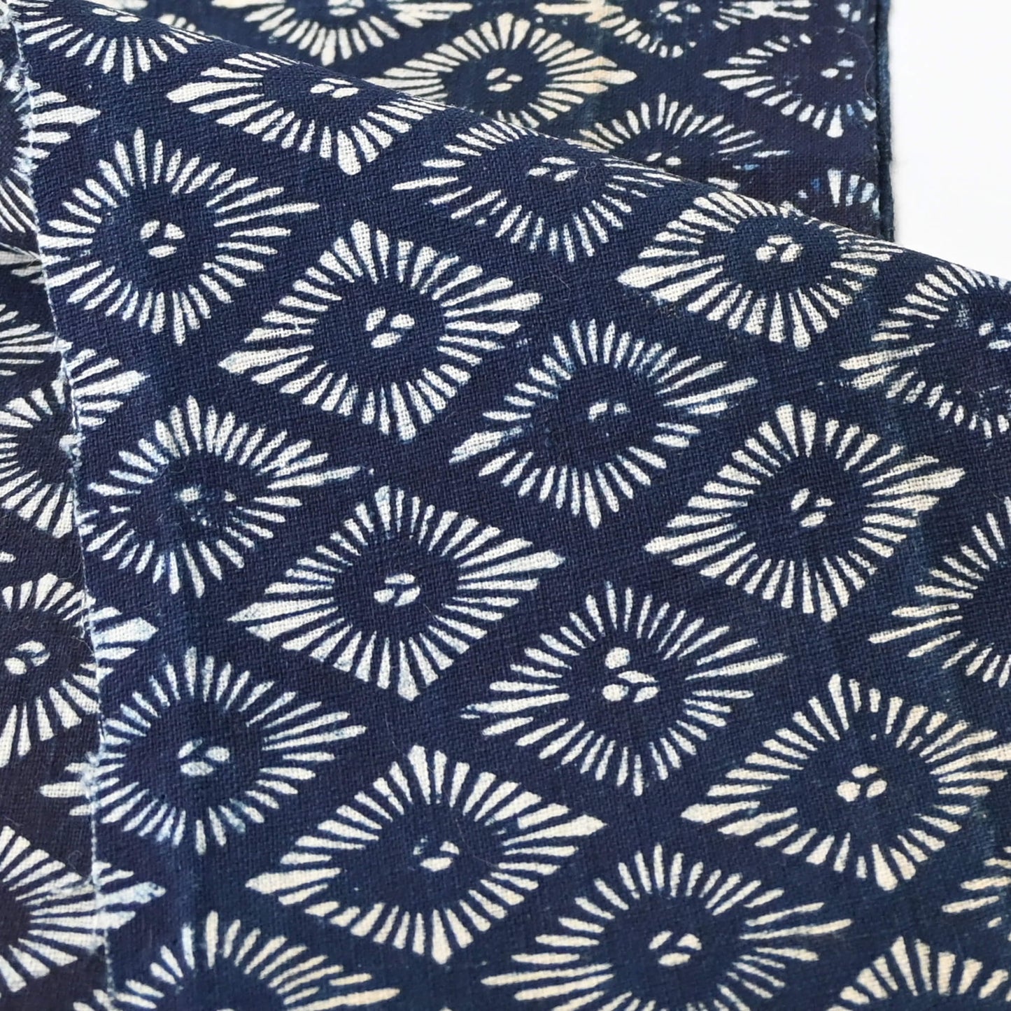 Antique Indigo Katazome Cotton