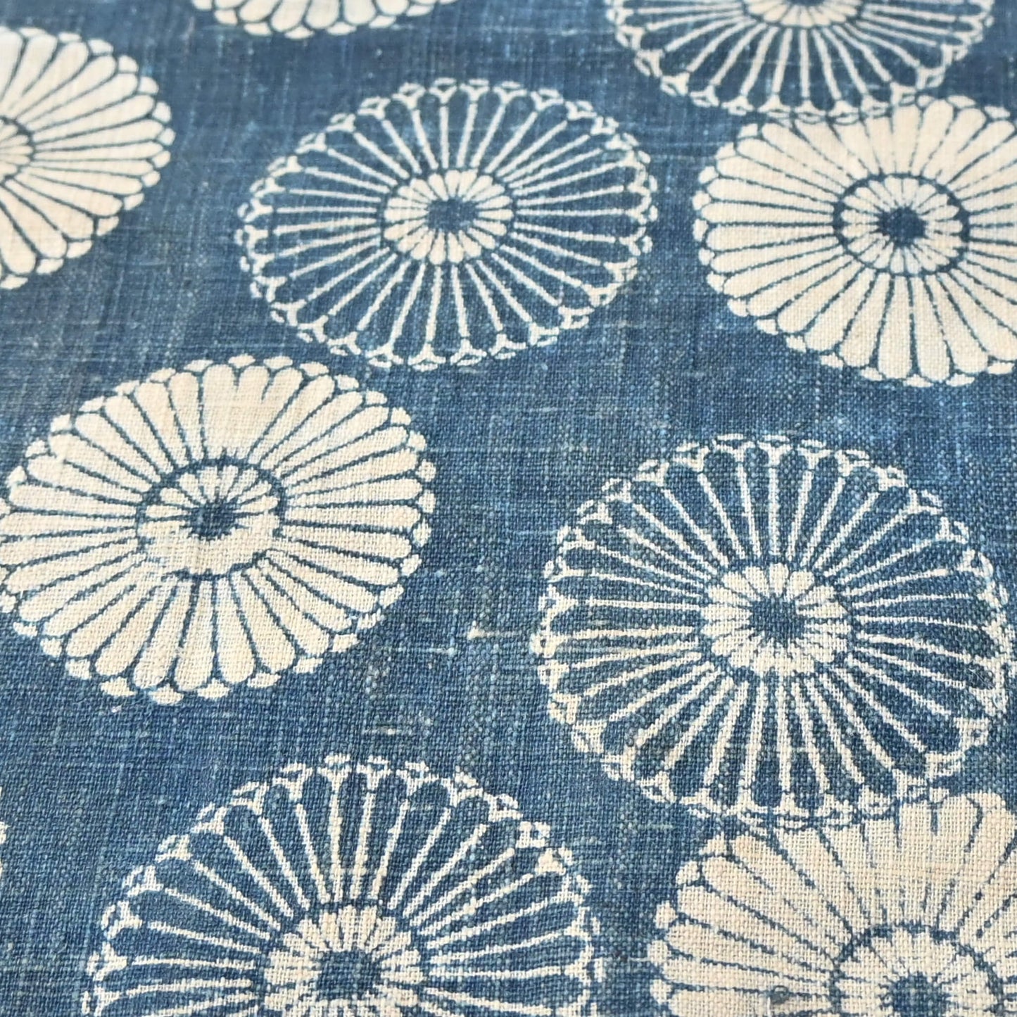 Antique Indigo Katazome Cotton