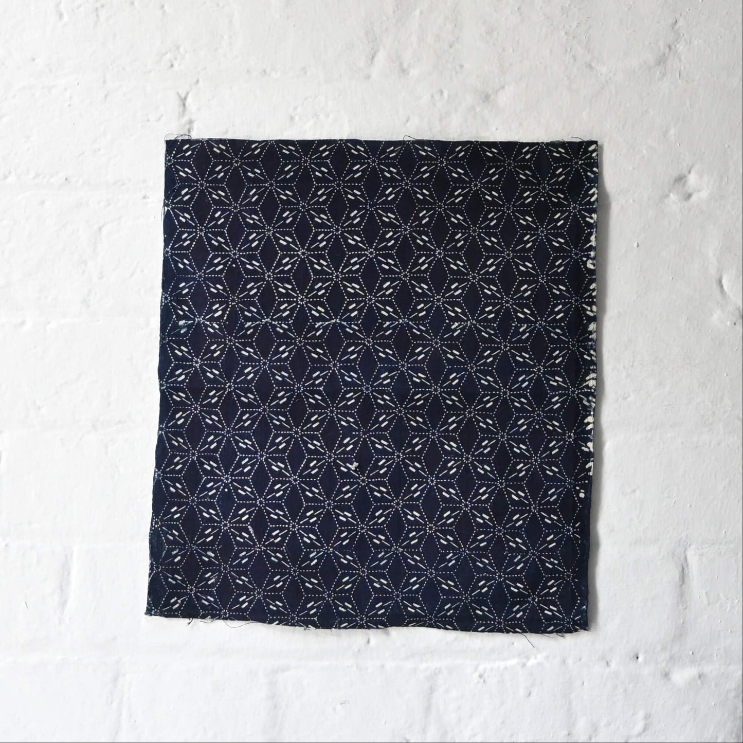 Antique Indigo Katazome Cotton