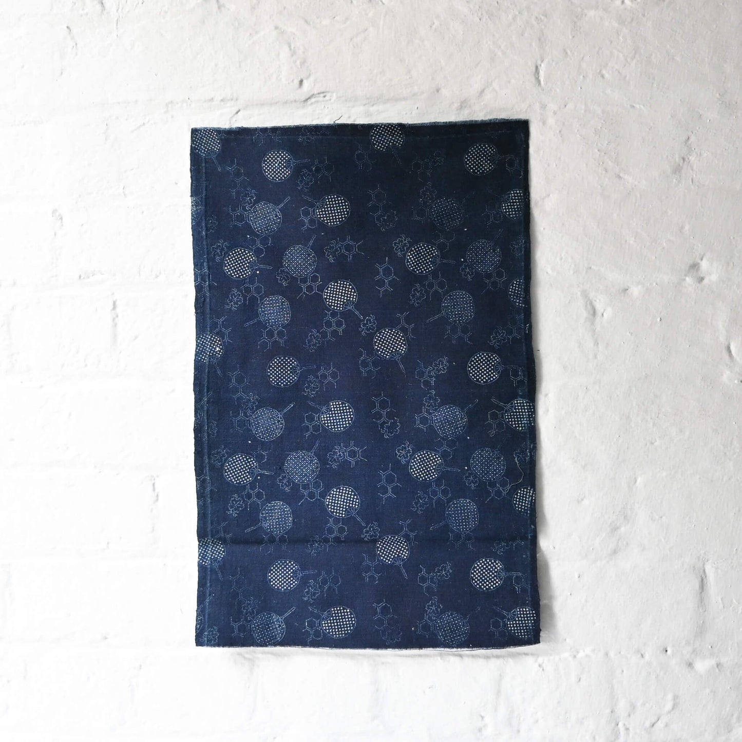 Antique Indigo Katazome Cotton