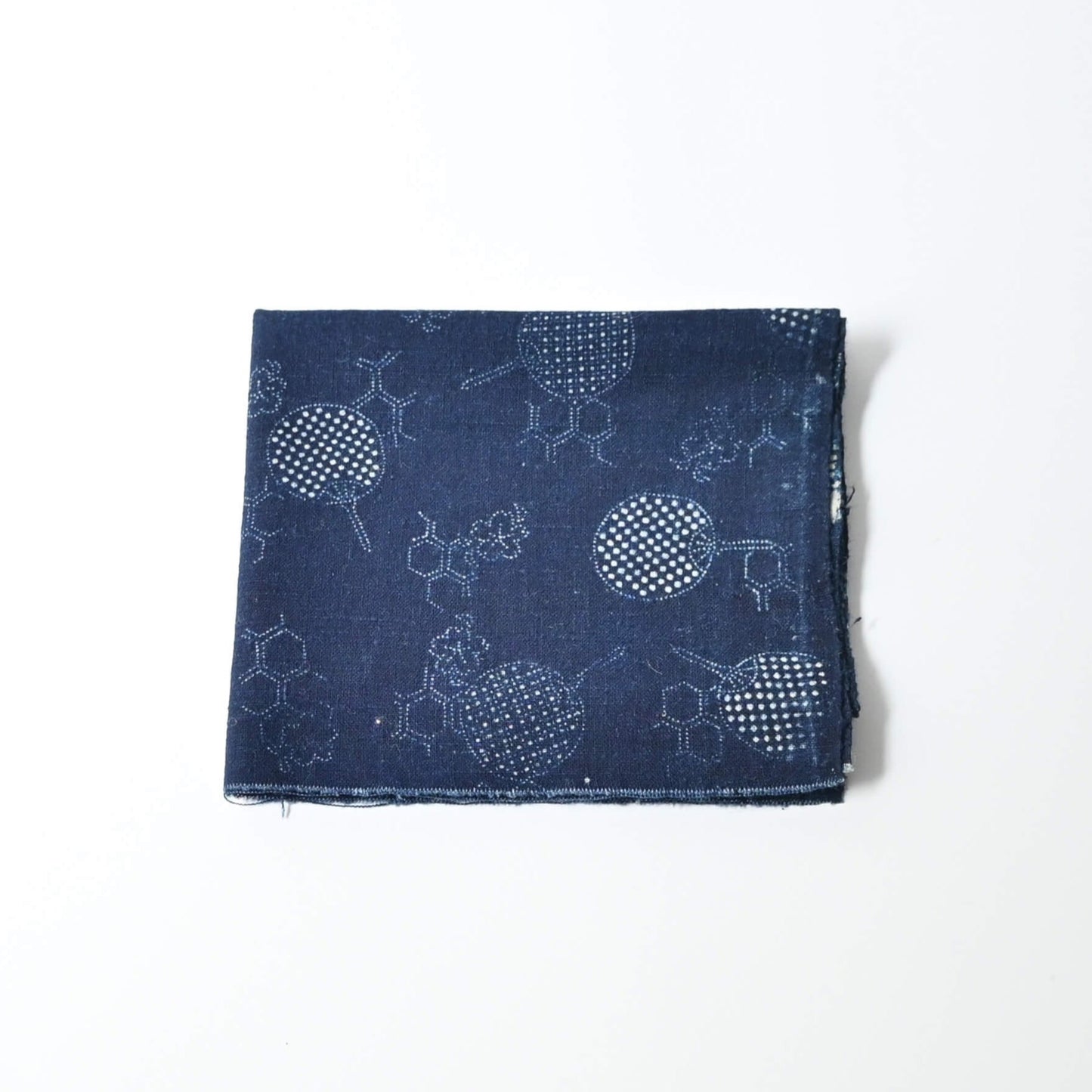 Antique Indigo Katazome Cotton