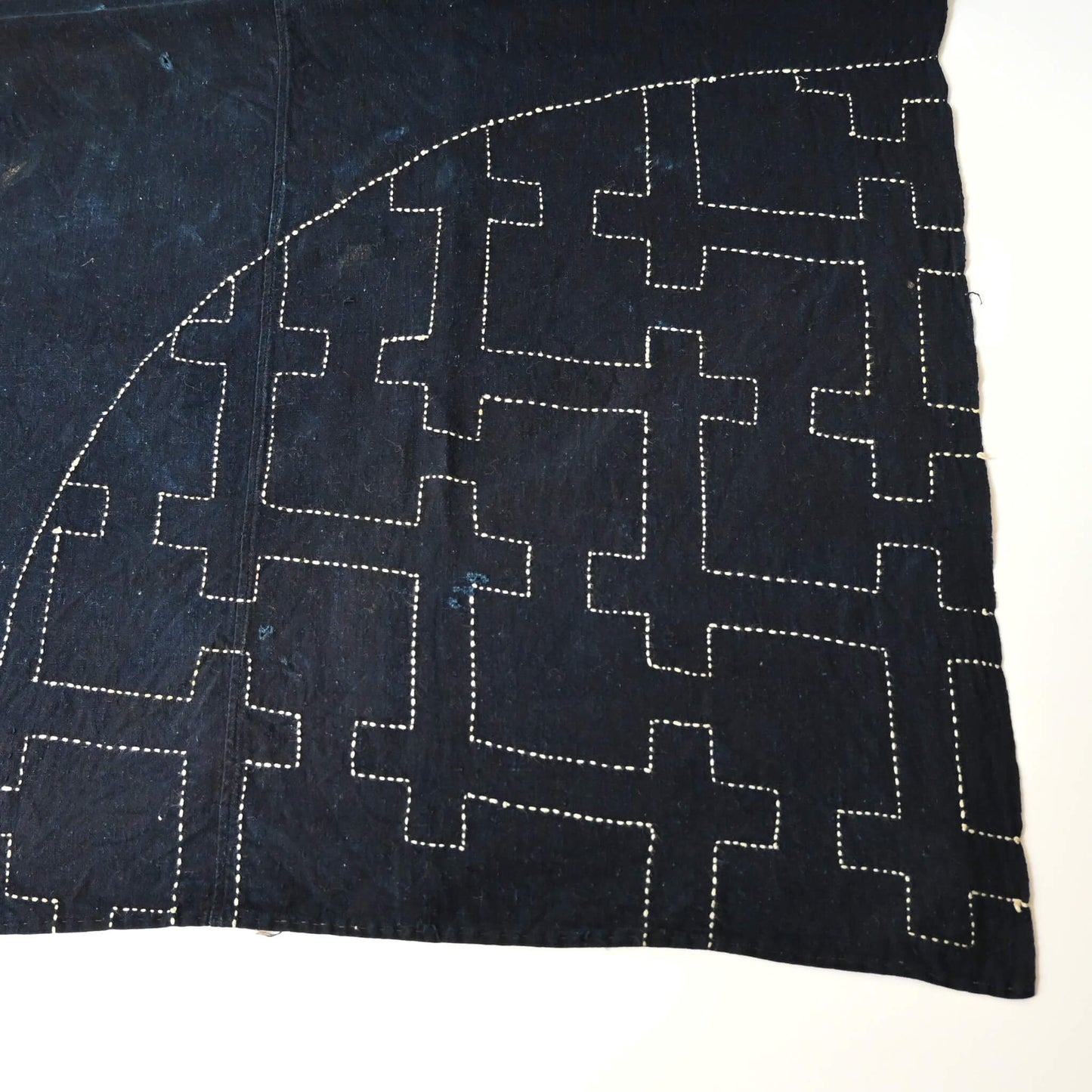 Vintage Indigo Sashiko Cotton Furoshiki