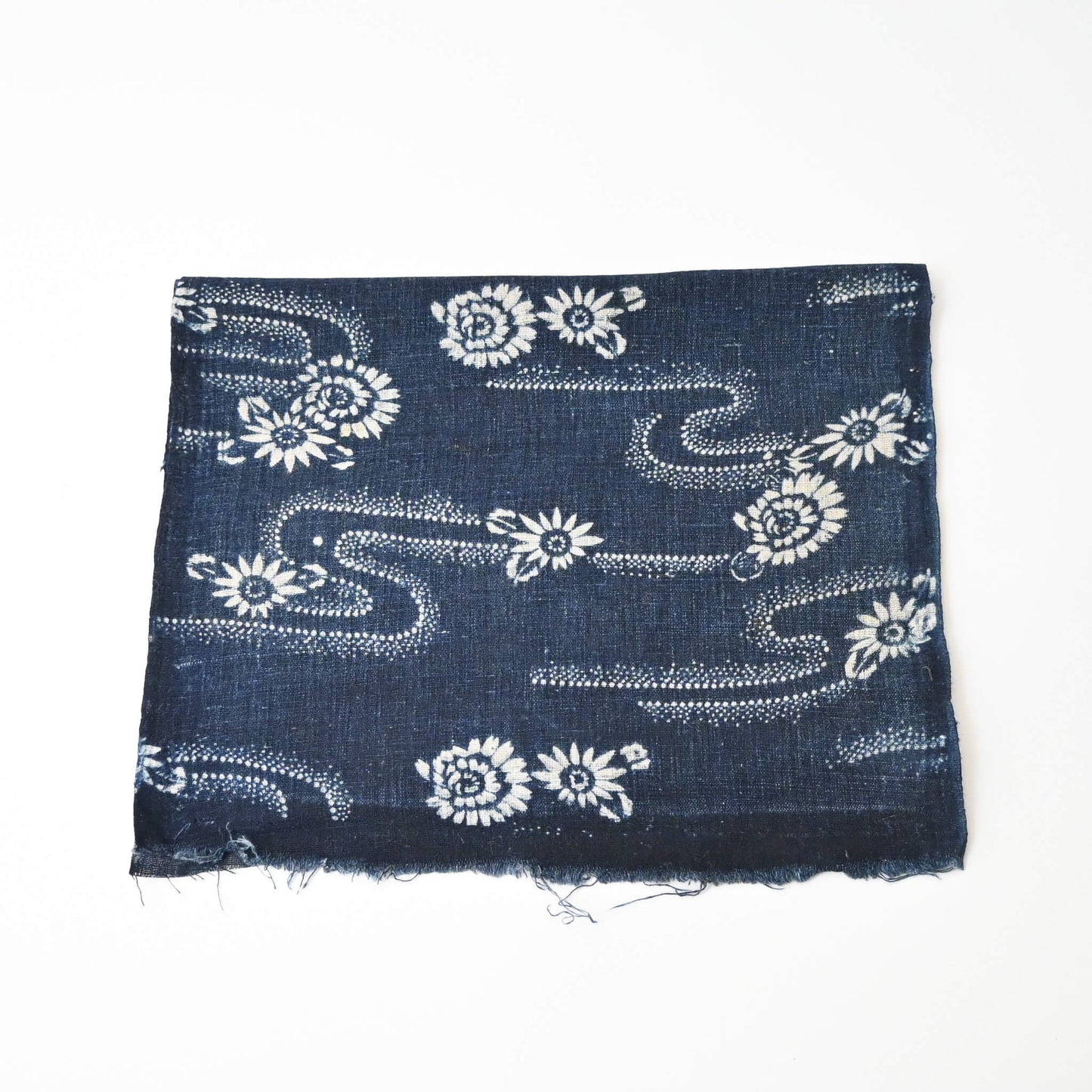 Antique Indigo Katazome Cotton