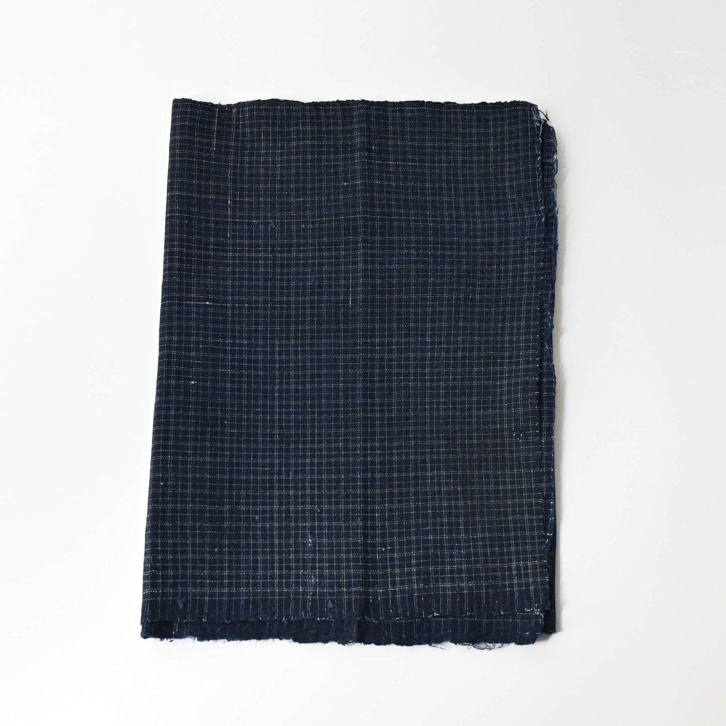 Vintage Indigo Check Cotton