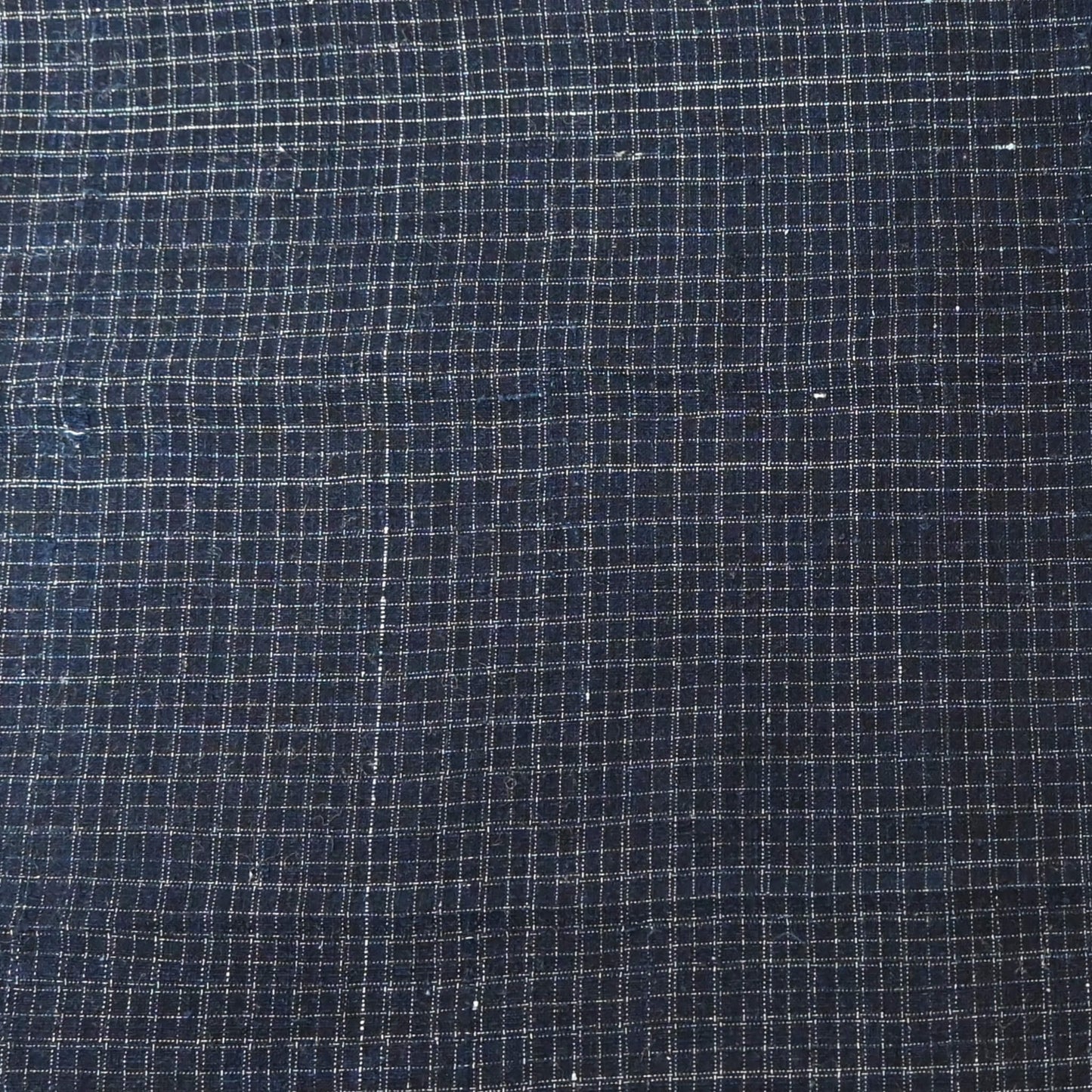 Vintage Indigo Check Cotton